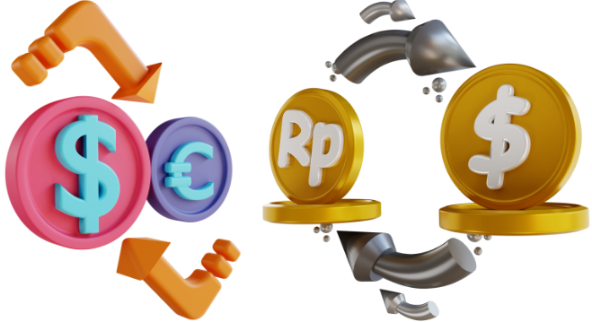 Forex currency illustration